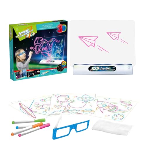 Fluoreszenz Zeichnungsbrett Spielzeug - LED Light Up Tablet, Bildungsleuchten Malereien | Doodle Tracing Board Wiederverwendbares Zeichentafel Für Kinder, Lustige Kunst Lernen Geschenk Für Kinder Fluoreszenz Zeichnungsbrett Spielzeug - LED Light Up Tablet, Bildungsleuchten Malereien | Doodle Tracing Board Wiederverwendbares Zeichentafel Für Kinder, Lustige Kunst Lernen Geschenk Für Kinder von Generic