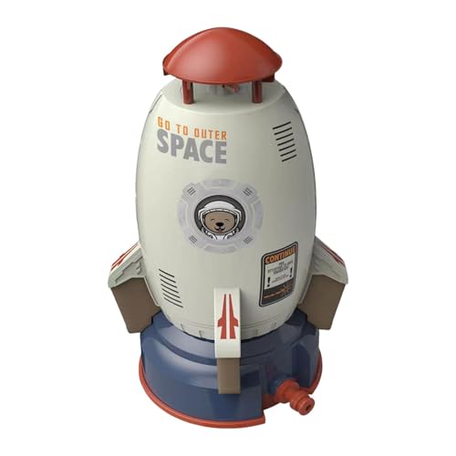 Flying Sprinkler Toy - Rocket Start 360 -Grad -Rotationssprinkler, Sommer im Freien Spielzeug | Sommergarten -Wasserspielspielzeug, Außenwasserspraysprinkler für Kinder, Spritzspaß für Sommertage Flying Sprinkler Toy - Rocket Start 360 -Grad -Rotationssprinkler, Sommer im Freien Spielzeug | Sommergarten -Wasserspielspielzeug, Außenwasserspraysprinkler für Kinder, Spritzspaß für Sommertage von Generic