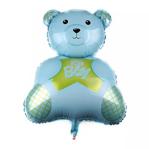 Folienballon Baby Boy, Bärchen, ca. 75 x 49 cm - Party Luftballon Deko Dekoration Kindergeburtstag Helium Heliumballon XXL Ballon Geburt Geburtstag Baby Girl boy Mädchen Junge Babyparty von Generic