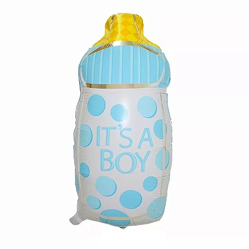 Folienballon Baby Boy, Flasche - it's a boy, ca. 40 x 78 cm - Party Luftballon Deko Dekoration Kindergeburtstag Helium Heliumballon XXL Ballon Geburt Geburtstag Baby Girl boy Mädchen Junge Babyparty Folienballon Baby Boy, Flasche - it's a boy, ca. 40 x 78 cm - Party Luftballon Deko Dekoration Kindergeburtstag Helium Heliumballon XXL Ballon Geburt Geburtstag Baby Girl boy Mädchen Junge Babyparty von Generic