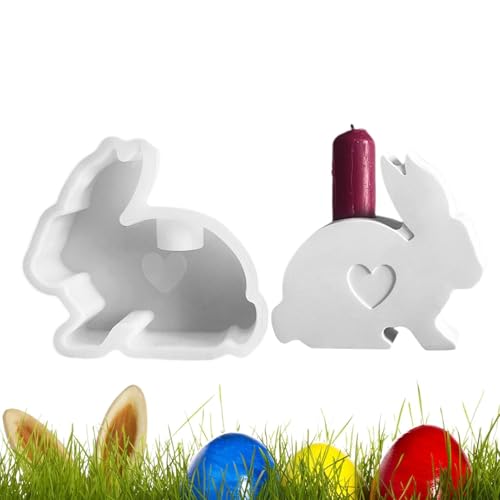 Form für Kerzenhalter für Kaninchen, Form für Osterhasenstatue, Epoxid-Kerzenformen aus Kaninchenharz, Silikonform aus Epoxidharz, Zementgips, Kaninchen, Kerzenhalter Form für Kerzenhalter für Kaninchen, Form für Osterhasenstatue, Epoxid-Kerzenformen aus Kaninchenharz, Silikonform aus Epoxidharz, Zementgips, Kaninchen, Kerzenhalter von Generic