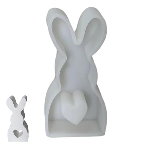 Form in Hasenform – Form für Kekse aus Kaninchen, Schokoladenform, Fondantformen für Osterhasen, Küchenformen für Zuhause mit Kerzenwachs zum Backen Form in Hasenform – Form für Kekse aus Kaninchen, Schokoladenform, Fondantformen für Osterhasen, Küchenformen für Zuhause mit Kerzenwachs zum Backen von Generic