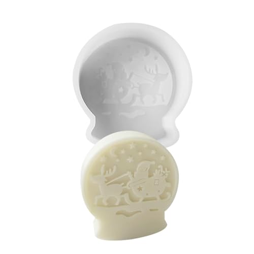 Formen für Weihnachtskerzen, Weihnachtsformen für Kerzen | Epoxidharzform aus Silikon | Gießform für Tischschmuck aus Silikon für Heimdekorationen, Harzform Formen für Weihnachtskerzen, Weihnachtsformen für Kerzen | Epoxidharzform aus Silikon | Gießform für Tischschmuck aus Silikon für Heimdekorationen, Harzform von Generic