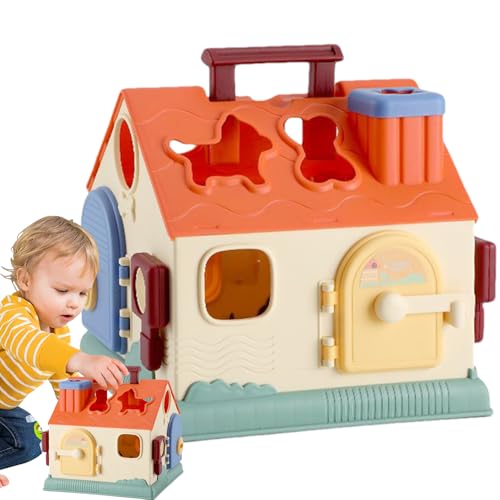Formensortierspielzeug - Formen-Sortierbox & Motorikspielzeug | Lernspielzeug Für Zuhause Unterwegs Kindergarten Mädchen Babygeschenk Klassenzimmer Wohnung Auto Formensortierspielzeug - Formen-Sortierbox & Motorikspielzeug | Lernspielzeug Für Zuhause Unterwegs Kindergarten Mädchen Babygeschenk Klassenzimmer Wohnung Auto von Generic