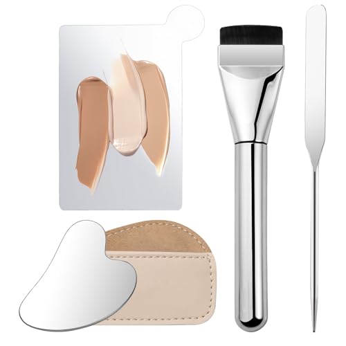 Foundation Mixing Palette - Foundation Mixing Mischpalette Mit Metal Spatel - 4x Mutter Raftsmanship, Diese Leicht Zu Reduzierende Make -up -Freundin Beauty -Enthusiasten Ergonomischer Mixer Für Sogar Foundation Mixing Palette - Foundation Mixing Mischpalette Mit Metal Spatel - 4x Mutter Raftsmanship, Diese Leicht Zu Reduzierende Make -up -Freundin Beauty -Enthusiasten Ergonomischer Mixer Für Sogar von Generic
