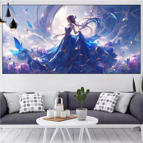 Frau Diamond Painting xxl 80x160cm Diamond Painting Erwachsene Schmetterling Diamant Malerei Set,Mosaikherstellung Malen Nach Zahlen Cross Stickerei Kunst Leinwand Malerei Kits,Gifts Frauen CN-882 Frau Diamond Painting xxl 80x160cm Diamond Painting Erwachsene Schmetterling Diamant Malerei Set,Mosaikherstellung Malen Nach Zahlen Cross Stickerei Kunst Leinwand Malerei Kits,Gifts Frauen CN-882 von Generic