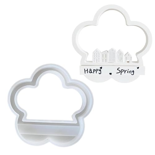 Frühling Harz Form, Frühling Türschild Silikonform, Frühling Kunst Handwerk Ton Form, Ästhetische Wohnkultur Epoxidharz Silikon für die Herstellung von Ostern Tischdekoration Frühling Harz Form, Frühling Türschild Silikonform, Frühling Kunst Handwerk Ton Form, Ästhetische Wohnkultur Epoxidharz Silikon für die Herstellung von Ostern Tischdekoration von Generic