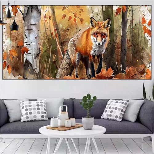 Fuchs Diamond Painting xxl 100x200cm Diamond Painting Erwachsene Tier Diamant Malerei Set,Mosaikherstellung Malen Nach Zahlen Cross Stickerei Kunst Leinwand Malerei Kits,Décor Geschenke Frauen CN-413 Fuchs Diamond Painting xxl 100x200cm Diamond Painting Erwachsene Tier Diamant Malerei Set,Mosaikherstellung Malen Nach Zahlen Cross Stickerei Kunst Leinwand Malerei Kits,Décor Geschenke Frauen CN-413 von Generic