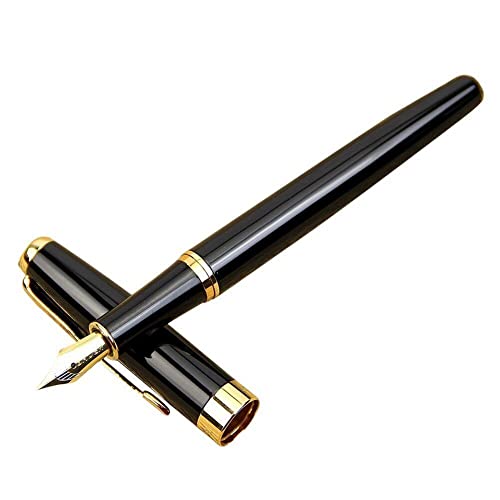 Füllfederhalter Classic BAOER 388 aus Edelstahl, goldfarbene Füllung, Feder M, nützlich und praktisch, Definitionen und Spezialitäten Füllfederhalter Classic BAOER 388 aus Edelstahl, goldfarbene Füllung, Feder M, nützlich und praktisch, Definitionen und Spezialitäten von Generic