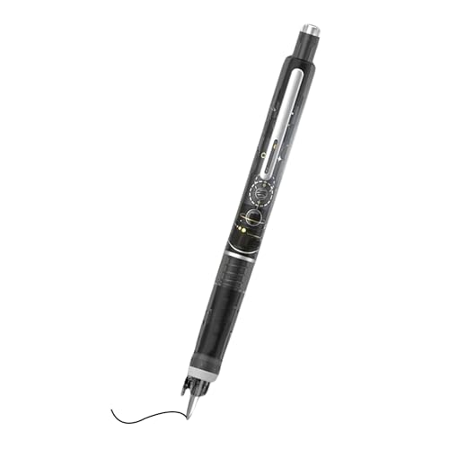 Füllfederhalter zum Schreiben - Schwarzer Füllhalter - 0,38 mm Feinspitze Tinte Nachfüllung Glattes Schreiben für Kalligraphie Notizen Schule Studium Zeichnen Journaling Büro Füllfederhalter zum Schreiben - Schwarzer Füllhalter - 0,38 mm Feinspitze Tinte Nachfüllung Glattes Schreiben für Kalligraphie Notizen Schule Studium Zeichnen Journaling Büro von Generic