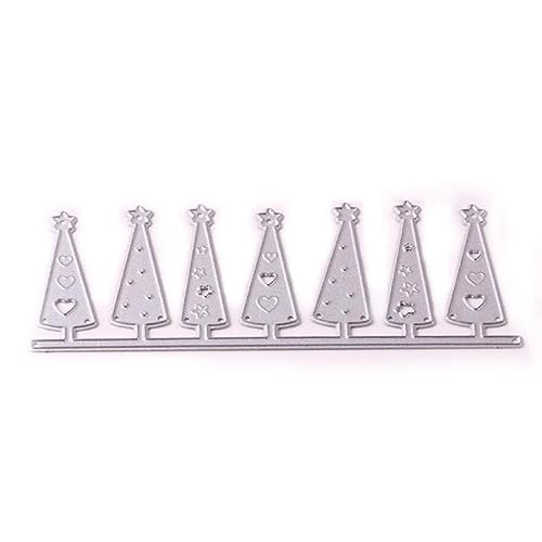 Für kreative Bäume Metall Stanzschablone Exquisite Scrapbooking Prägeschablone Weihnachten Grußkarten Herstellung Supp Stanzformen für Scrapbooking Junge von Generic