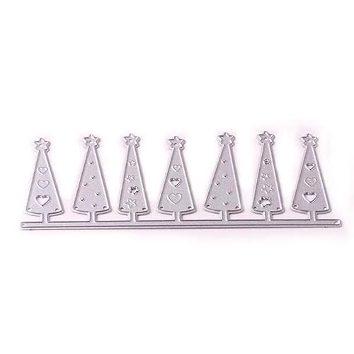 Für kreative Bäume Metall Stanzschablone Exquisite Scrapbooking Prägeschablone Weihnachten Grußkarten Herstellung Supp Stanzformen für Scrapbooking Junge von Generic