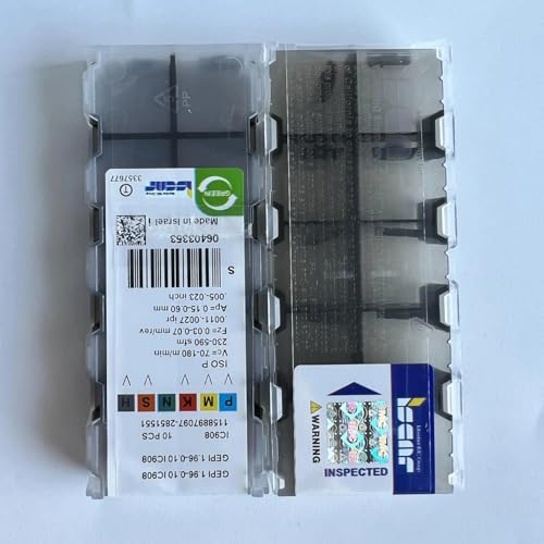 GEPI1.96-0.10 IC908 / Original Hartmetallklingen, 10 Stück GEPI1.96-0.10 IC908 / Original Hartmetallklingen, 10 Stück von Generic
