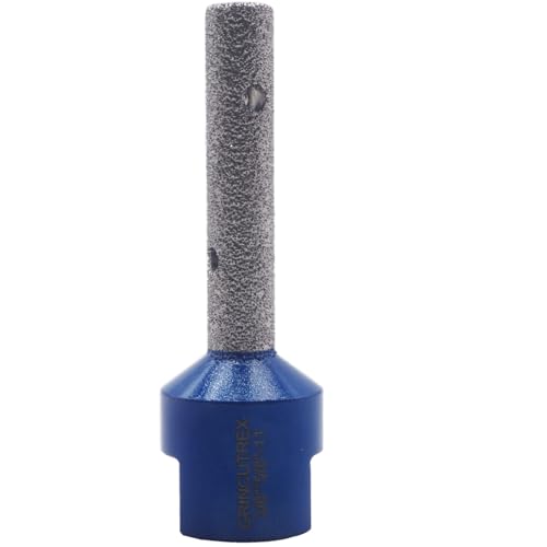 GRINCUTREX 3/8 Zoll Diamantkern-Fingerfräser zum Vergrößern und Formen von Löchern auf Porzellanfliesen, Granit, Travertin und Marmor (10 mm)) von Generic