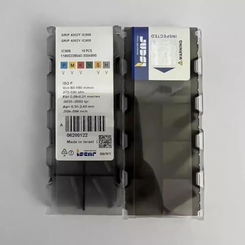 GRIP4002Y IC908/Original Hartmetallklinge, 10 Stück GRIP4002Y IC908/Original Hartmetallklinge, 10 Stück von Generic