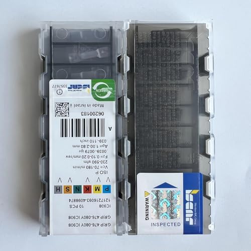 GRIP476-080Y IC908 /Original Hartmetallklinge, 10 Stück GRIP476-080Y IC908 /Original Hartmetallklinge, 10 Stück von Generic