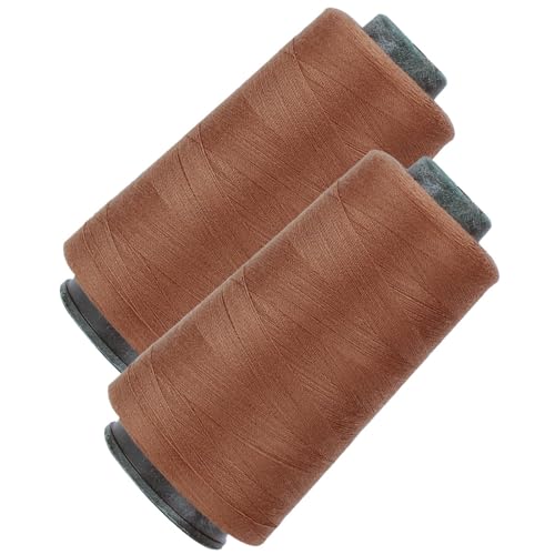 Garn für Overlock-Nähmaschine, 2200 m Polyester-Nähwerkzeuggarn, 2 Spulen, Stoff, Basteln, Nähgarn, 40/2, Hochgeschwindigkeits-effizient Garn für Overlock-Nähmaschine, 2200 m Polyester-Nähwerkzeuggarn, 2 Spulen, Stoff, Basteln, Nähgarn, 40/2, Hochgeschwindigkeits-effizient von Generic