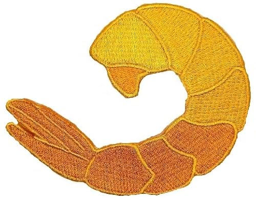 Garnelen-Aufnäher zum Aufbügeln – bestickte Garnelen-Applikationen, zum Aufbügeln oder Aufnähen für Löcher, Kleidung, Jeans, Hut, Rucksäcke, Kleidung, 8,9 cm Garnelen-Aufnäher zum Aufbügeln – bestickte Garnelen-Applikationen, zum Aufbügeln oder Aufnähen für Löcher, Kleidung, Jeans, Hut, Rucksäcke, Kleidung, 8,9 cm von Generic