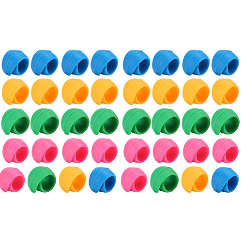 Garnhalter, 40 Stück Spulenhalter-Clip, Silikon-Spulenclips, Spulenbefestigungsclip, Garnspulenhalter, Nähzubehör, Bunt, für Nähgarn, Stickmaschine, Garnspulen Garnhalter, 40 Stück Spulenhalter-Clip, Silikon-Spulenclips, Spulenbefestigungsclip, Garnspulenhalter, Nähzubehör, Bunt, für Nähgarn, Stickmaschine, Garnspulen von Generic