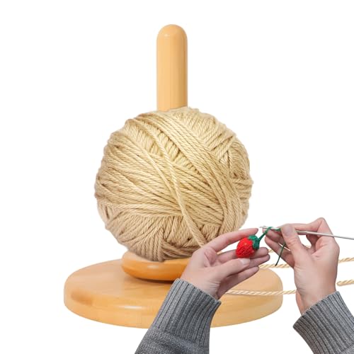 Garnhalter – 360 ° drehbarer Strickwickler, drehbarer Ständer | Garnaufbewahrung Organizer für Handarbeit, Häkeln, Weben, Stickprojekte, Heimstudio-Dekoration, f Garnhalter – 360 ° drehbarer Strickwickler, drehbarer Ständer | Garnaufbewahrung Organizer für Handarbeit, Häkeln, Weben, Stickprojekte, Heimstudio-Dekoration, f von Generic