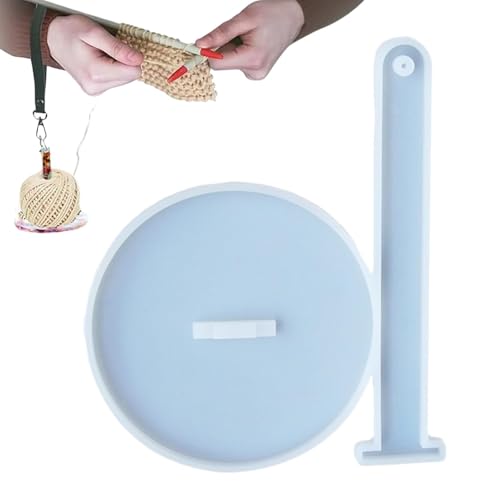 Garnhalter Form, Handgelenk Garnhalter Harz Schimmel,Garn Spinner Form - Silikon Lagerung Strick Supplies Form für Handwerk Armband Spinner Haken Ballorganizer Form für Haken von Generic