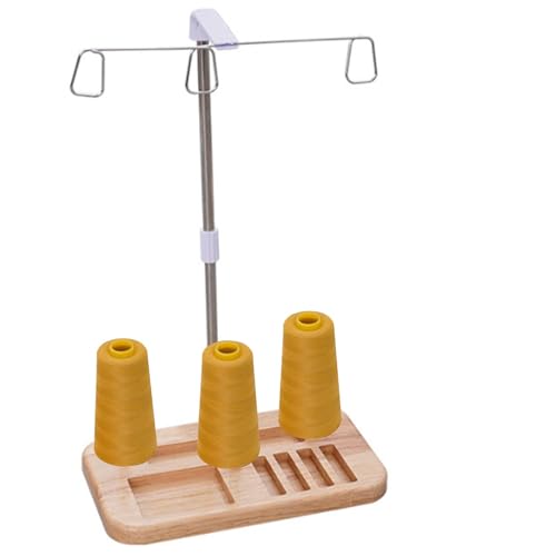 Garnhalter für Nähmaschine, Garnhalter für Stickmaschine, Holzsockel, Garnhalter aus Holz für Heimstickerei Garnhalter für Nähmaschine, Garnhalter für Stickmaschine, Holzsockel, Garnhalter aus Holz für Heimstickerei von Generic