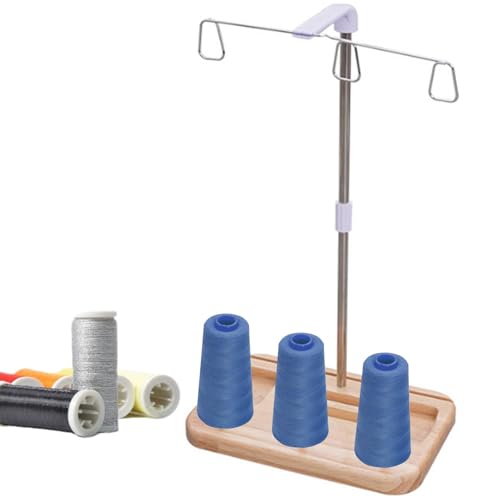 Garnhalter für große Garnrollen - Stickgarnhalter für Garnkegel und Garnspulen | Garnhalter für Nähmaschine und Stickmaschine, unverzichtbares Zubehör für Garnkegel und Stickgarn Garnhalter für große Garnrollen - Stickgarnhalter für Garnkegel und Garnspulen | Garnhalter für Nähmaschine und Stickmaschine, unverzichtbares Zubehör für Garnkegel und Stickgarn von Generic