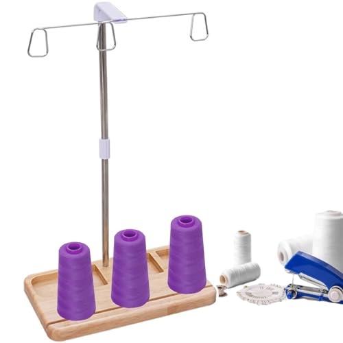 Garnhalter für große Garnrollen - Stickgarnhalter für Garnkegel und Garnspulen | Garnhalter für Nähmaschine und Stickmaschine, unverzichtbares Zubehör für Garnkegel und Stickgarn Garnhalter für große Garnrollen - Stickgarnhalter für Garnkegel und Garnspulen | Garnhalter für Nähmaschine und Stickmaschine, unverzichtbares Zubehör für Garnkegel und Stickgarn von Generic