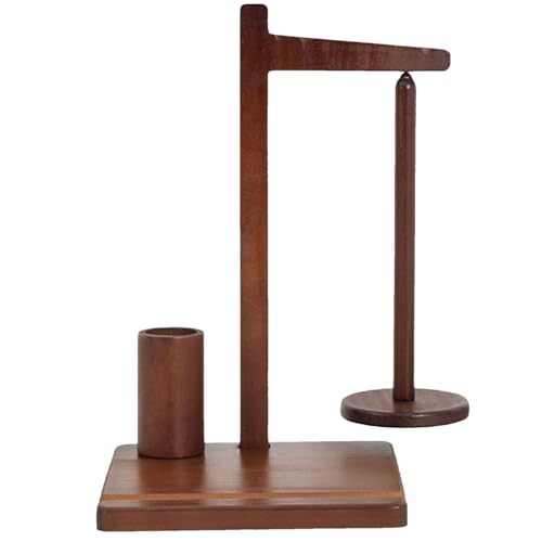 Garnhalter zum Häkeln – Holzgarn-Spinner, magnetischer Schwebegarn-Kugelaufbewahrung | Wollgarnwickler für Häkel- und Strickzubehör, coole Geschenke für von Generic