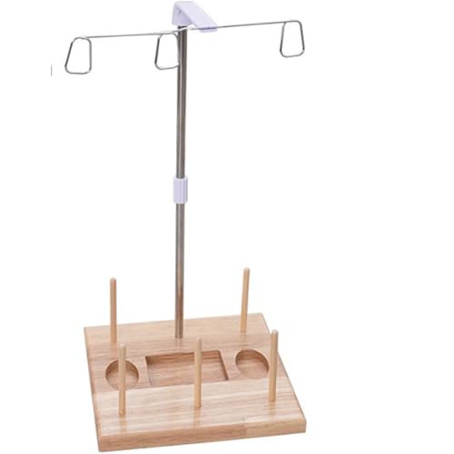 Garnipper-Halter: Nähmaschinen-Garnhalter mit Holzsockel, Garnhalter für die Nähmaschine, Garnorganizer auf Holzbasis, Nähzubehör für Zuhause, Produkt Garnipper-Halter: Nähmaschinen-Garnhalter mit Holzsockel, Garnhalter für die Nähmaschine, Garnorganizer auf Holzbasis, Nähzubehör für Zuhause, Produkt von Generic