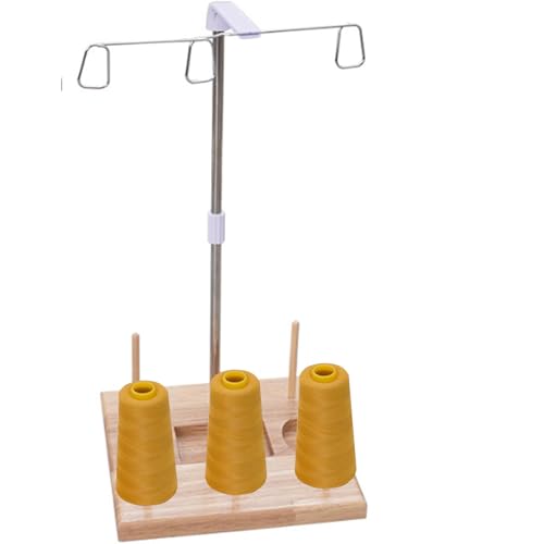 Garnspulenhalter, Fadenbasis, Holzbasis, Holzspulenhalter für Stickerei und Haushaltsnähmaschinen (Heimbasis) zur Herstellung vielseitiger Funktionen von Generic