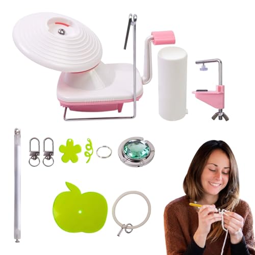 Garnwickler Große Kapazität, Garnspinner für Haken,Häkelgarn Wickler Weben Kugelwickler - Craft & Sewing Supplies Lagerung, Strickwerkzeuge für Thanksgiving, Weihnachten Garnwickler Große Kapazität, Garnspinner für Haken,Häkelgarn Wickler Weben Kugelwickler - Craft & Sewing Supplies Lagerung, Strickwerkzeuge für Thanksgiving, Weihnachten von Generic