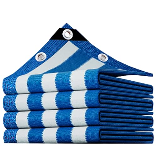 Garten Windschutznetz Sonnenschutznetz Gewächshaus 80% Anti-Aging-Sonnensegel Leichtes und Langlebiges for Zaun Patio Innenhöfe Balkone Zäune Dächer(3.0x9.0 m(9.8'x29.5')) von Generic