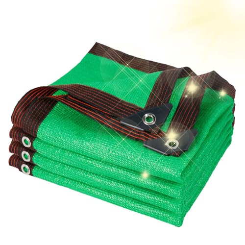 Garten Windschutznetz mit Ösen 2x4m, Schattennetz für Außenbereich, Pergola Schattenabdeckung, für Garten Pflanze Gewächshaus Scheune Außen Hof Dach Kühlung von Generic