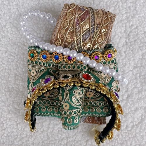 Geeignet für 17 cm trendige Puppen-Kimono, Hanfu Court, ethnische Kleidung, Schuhe (grüne thailändische Kleidung) von Generic