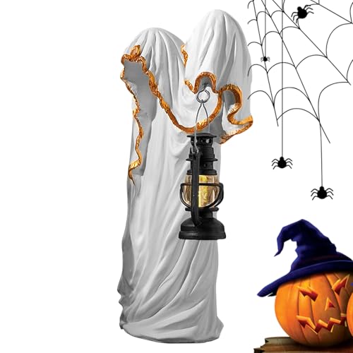 Geisterschmuck | Geister Tischlaternen Deko - Gruselige Lampe Tischdekoration Für Halloween Feiern Indoor Outdoor Geisterschmuck | Geister Tischlaternen Deko - Gruselige Lampe Tischdekoration Für Halloween Feiern Indoor Outdoor von Generic