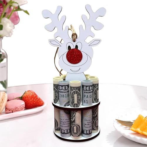 Geldhalter Weihnachten | Tischdekoration Weihnachten aus Holz Deko für Geburtstag und Erwachsene Geldhalter Weihnachten | Tischdekoration Weihnachten aus Holz Deko für Geburtstag und Erwachsene von Generic