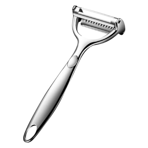 Gemüseschäler, Gemüseschäler, Gemüseschneider,Karottenschäler aus Edelstahl - Vielseitiger Kartoffelschäler für die Küche mit rutschfestem Griff, rostfreier Gemüseschäler, robust Gemüseschäler, Gemüseschäler, Gemüseschneider,Karottenschäler aus Edelstahl - Vielseitiger Kartoffelschäler für die Küche mit rutschfestem Griff, rostfreier Gemüseschäler, robust von Generic