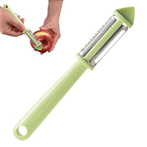 Gemüseschneider, Obstschäler, Gemüseschneider mit ergonomischem Griff – Cool Kitchen Gadget, leichtes Gemüseschäler für Kartoffeln, Gurken, Ananas Gemüseschneider, Obstschäler, Gemüseschneider mit ergonomischem Griff – Cool Kitchen Gadget, leichtes Gemüseschäler für Kartoffeln, Gurken, Ananas von Generic