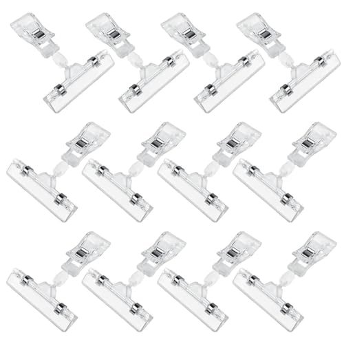 Generic 12x Schilderclips Kleiderständer Schilder Drehbar Verstellbar Preisclips Schilderhalter für Geschäfte Regale Geschäfte Supermärkte Körbe Generic 12x Schilderclips Kleiderständer Schilder Drehbar Verstellbar Preisclips Schilderhalter für Geschäfte Regale Geschäfte Supermärkte Körbe von Generic
