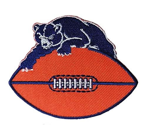 Generic 1x Mjshop29 Rugby-Fans Chicago Logo Stickerei Patches – DIY Motiv zum Aufbügeln oder Aufnähen auf Patches für Jeans, Jacken, Kleidung, Rucksäcke von Generic