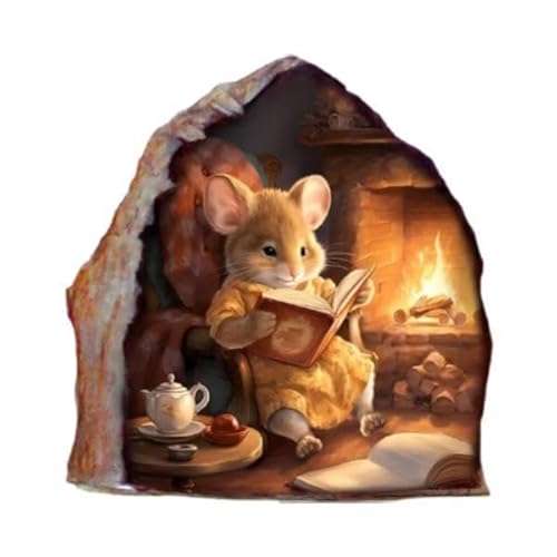 3X Realistische Maus Loch Wandaufkleber Wandkunstdekoration für Schlafzimmerbüros Küche 3X Realistische Maus Loch Wandaufkleber Wandkunstdekoration für Schlafzimmerbüros Küche von Generic