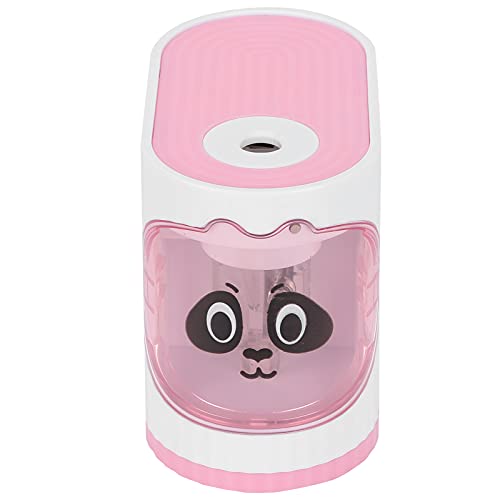 Generic Automatischer Bleistiftschärfer, USB Angetriebener Nicht-Rutsch-Basis-Bleistiftstiftschärfer für 6 Bis 8 Mm Durchmesserstifte (PINK) von Generic