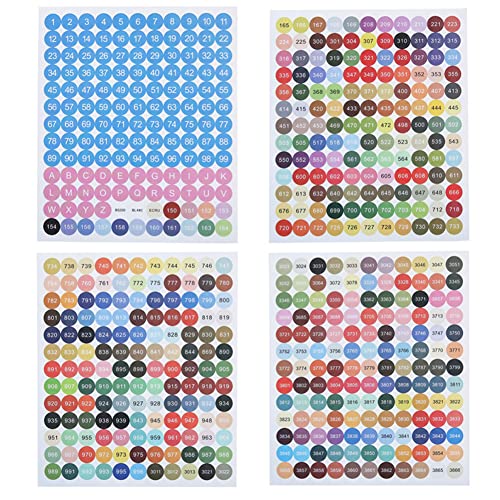 2 Stück nummerierte Etiketten für Diamond Painting Aufbewahrungsbox 2 Stück nummerierte Etiketten für Diamond Painting Aufbewahrungsbox von Générique