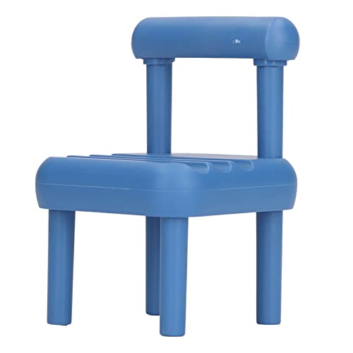 Generic Desktop -Puppe, Set von Miniaturstühlen 1:12 Realistische Hausdekoration 10pcs Mini, um Erwachsenenrollen zu Rezitieren (Königsblau) von Generic