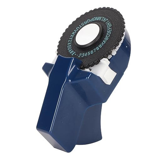 Generic Druckerdrucker, Ergonomisches Herstellerdesign von Kompakten Reliefetiketten ohne Tinte für Schnitte (Dunkelblau) von Generic