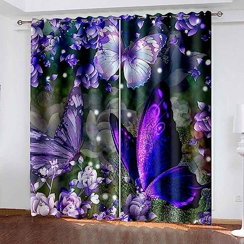 Generic Gardinen Abstrakter Schmetterling Wärmedämmvorhang Curtain Lichtdicht Für Wohnzimmer Schlafzimmer Kinderzimmer 3D Gedruckt Polyester Vorhänge Isolie Generic Gardinen Abstrakter Schmetterling Wärmedämmvorhang Curtain Lichtdicht Für Wohnzimmer Schlafzimmer Kinderzimmer 3D Gedruckt Polyester Vorhänge Isolie von Generic