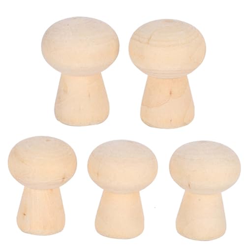 Generic Handwerksbedarf, Pilzkopfpuppe, Unvollendete Knöchelpuppe, Handwerk für die Künste zu Hause, von Hand Hergestellt von Generic