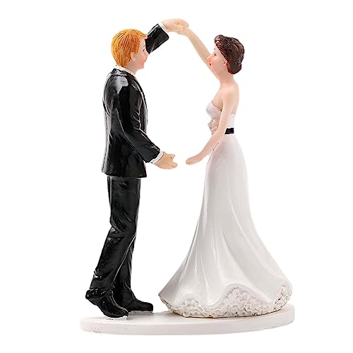 Generic Hochzeitstorte Puppen Kuchen Topper Braut Und Bräutigam Ornament für Verlobungsfeier von Generic