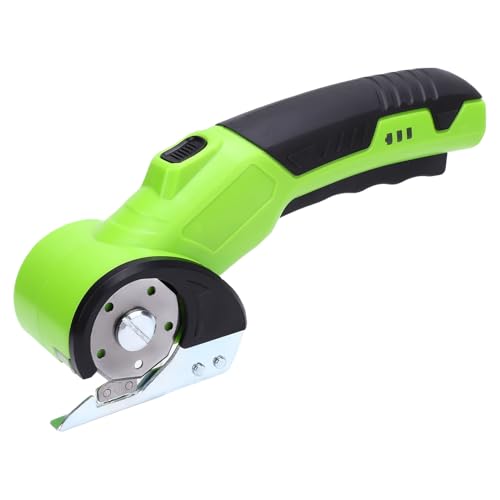 Generic Hohe Effizienz Elektrische Stoffschere Genaue Schneider für Handwerker SeamalStresses Papierverpackung (GREEN) von Generic